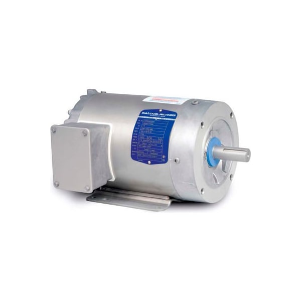 Baldor-Reliance Motor CSWDM3538, .5HP, 1725RPM, 3PH, 60HZ, 56C, 3516M, TENV, F1